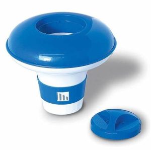 Floating chlorine dispenser