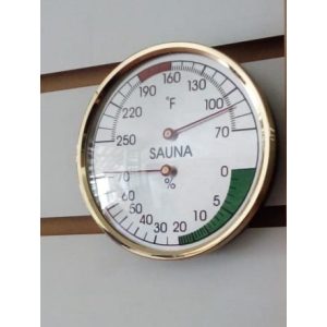 Sauna thermohygrometer